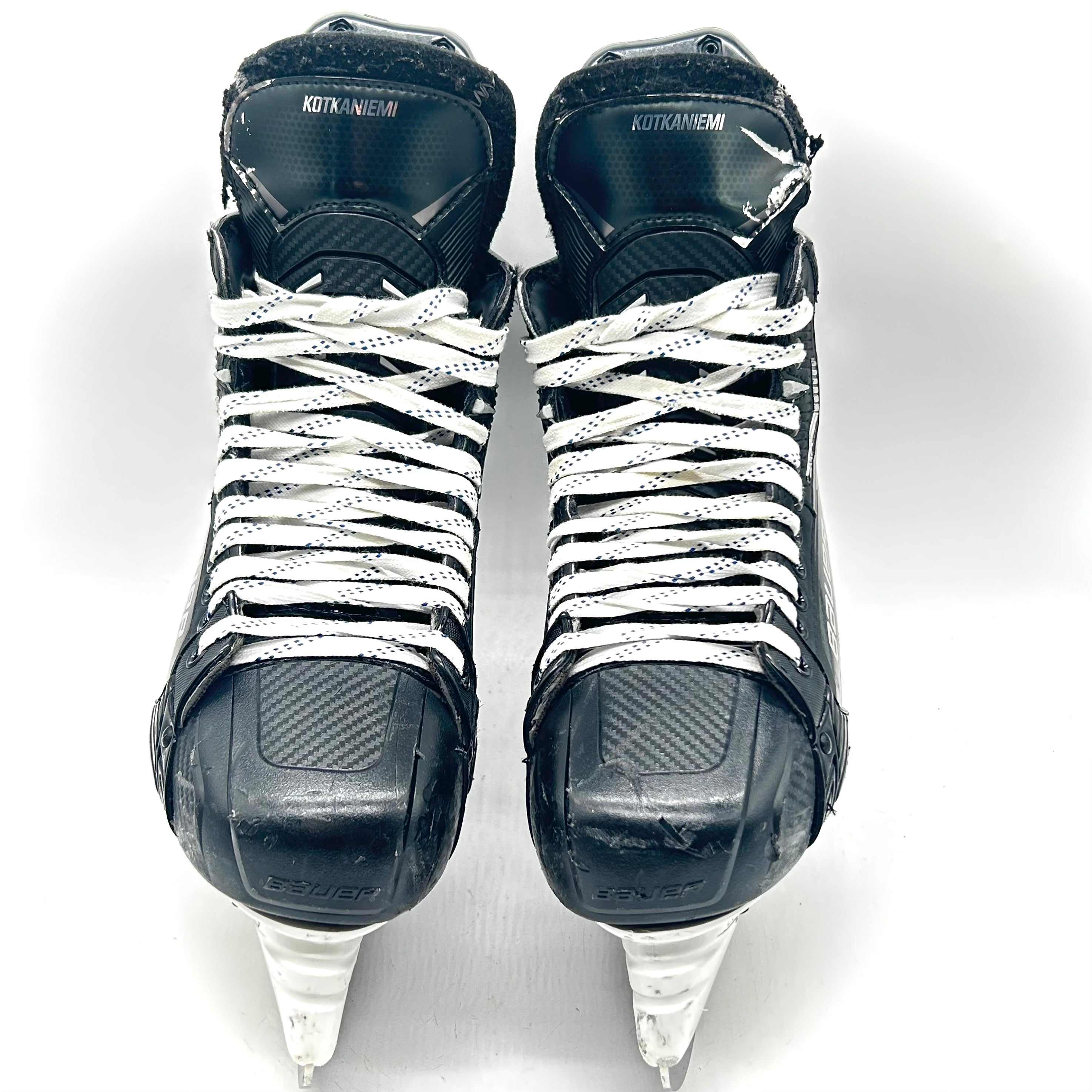 Bauer Supreme Mach - Patins NHL Pro Stock d'occasion - Jesperi Kotkaniemi - Taille 8 7/8D
